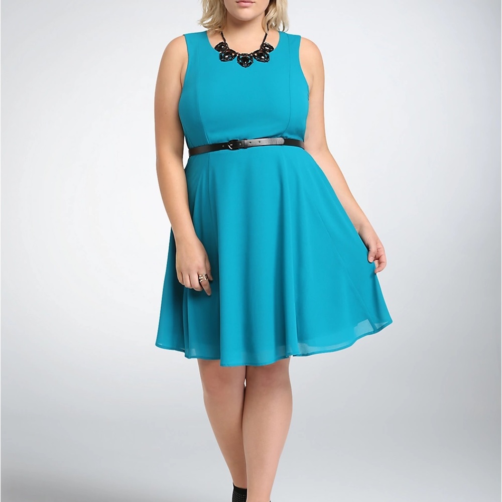 Torrid Seam Skater Dress
